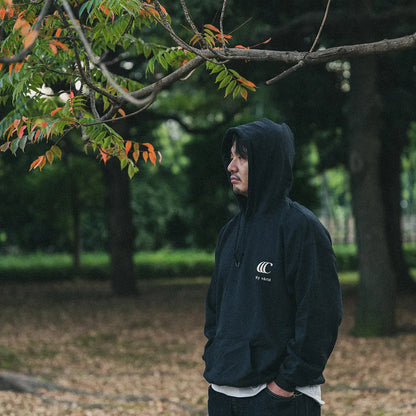 clumsy. PICTURES / LIMITED CCC HOODY（PILE LINING）- NAVY BLUE/WHITE