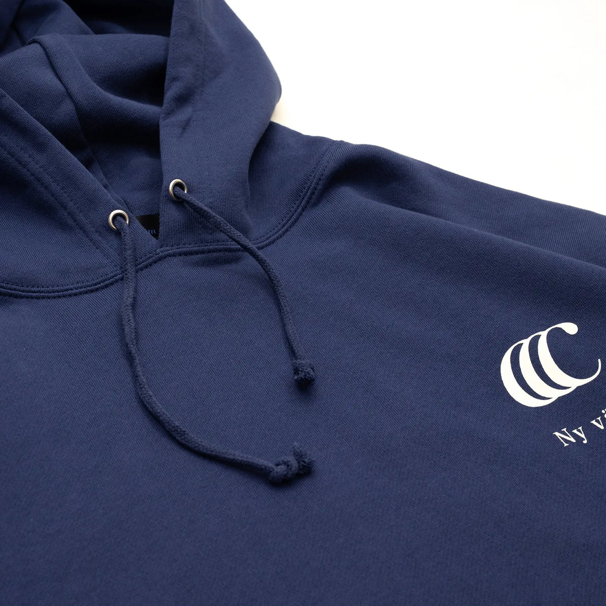clumsy. PICTURES / LIMITED CCC HOODY（PILE LINING）- NAVY BLUE/WHITE