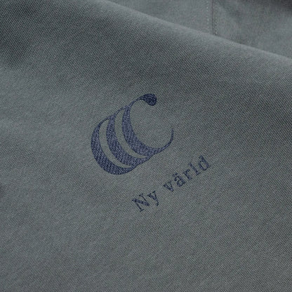 clumsy. PICTURES / LIMITED CCC HOODY（PILE LINING）- STONE/NAVY