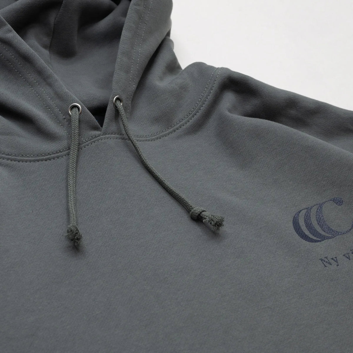 clumsy. PICTURES / LIMITED CCC HOODY（PILE LINING）- STONE/NAVY