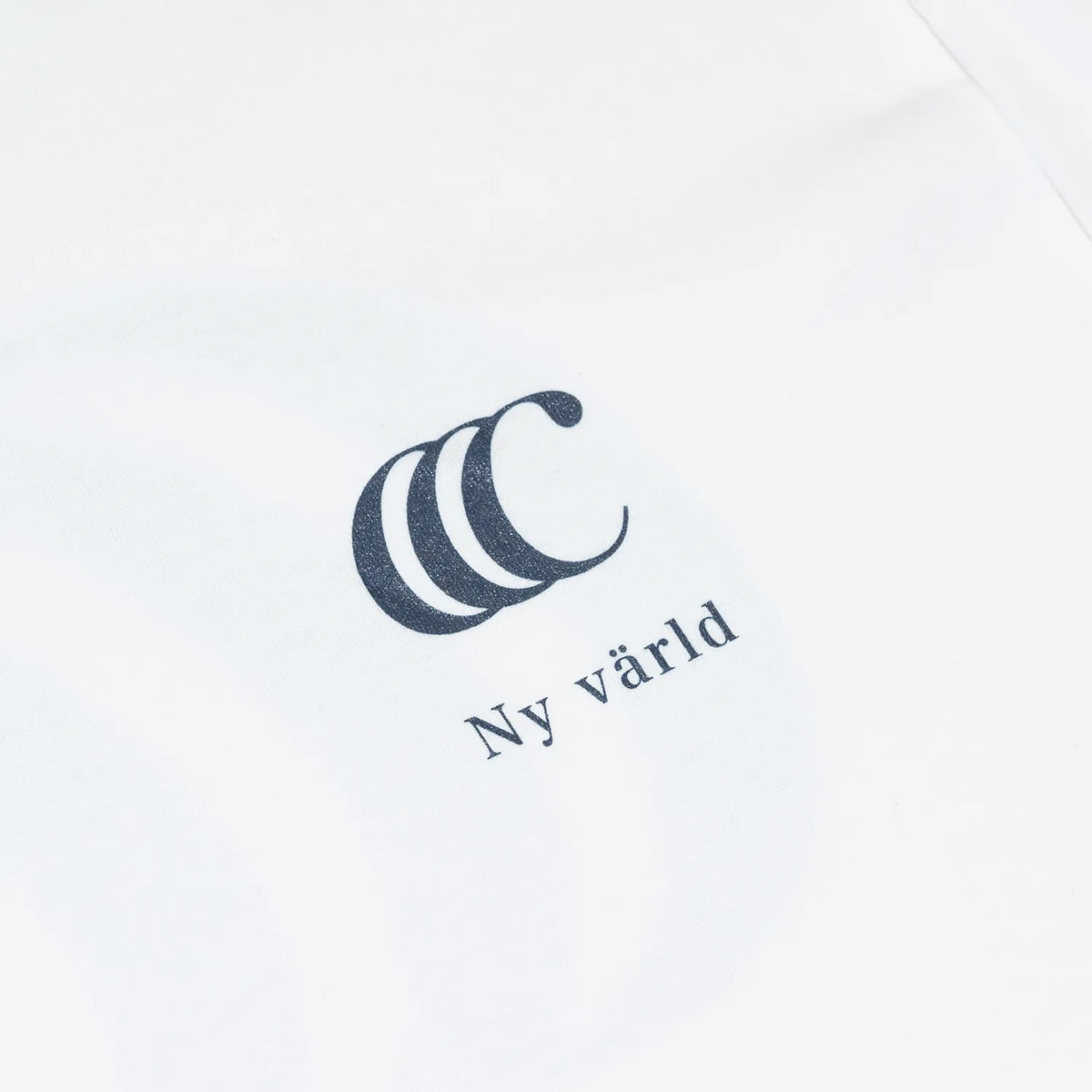 clumsy. PICTURES /  LIMITED CCC L/S TEE - WHITE/DARK NAVY