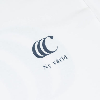 clumsy. PICTURES /  LIMITED CCC L/S TEE - WHITE/DARK NAVY