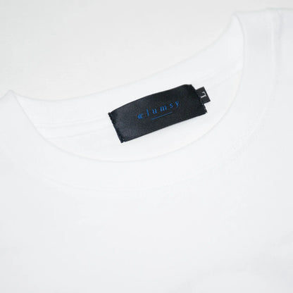 clumsy. PICTURES /  LIMITED CCC L/S TEE - WHITE/DARK NAVY