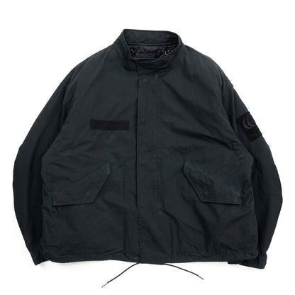 CLUMSY PICTURES SHORT M-65 FIELD PARKA - BLACK