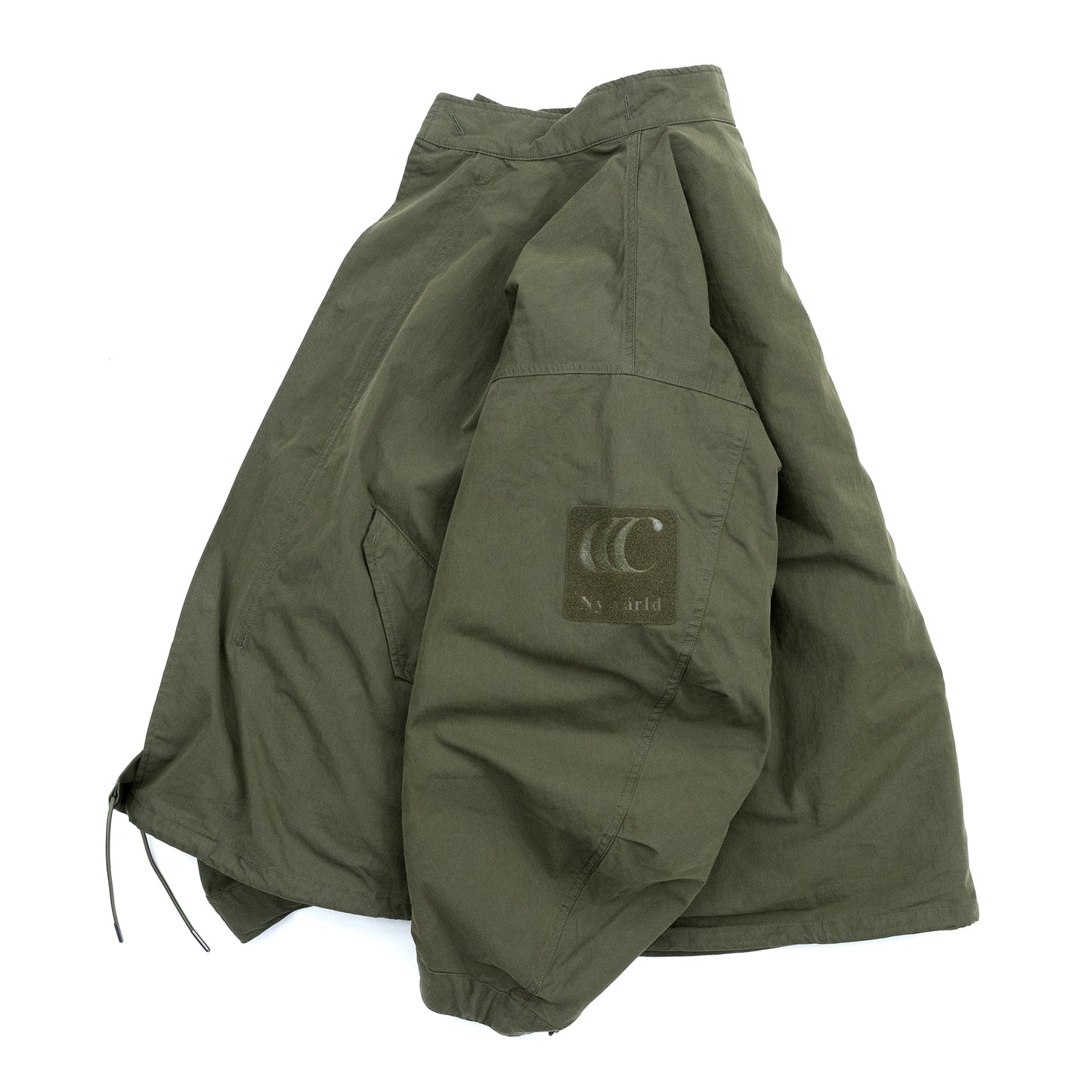 CLUMSY PICTURES SHORT M-65 FIELD PARKA - OLIVE DRAB