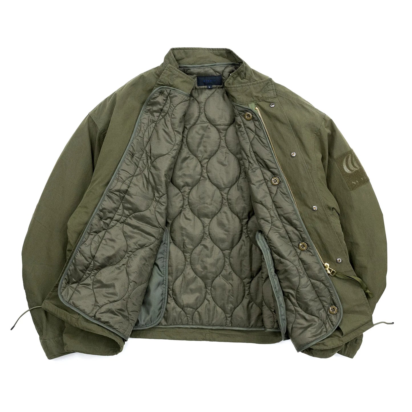 CLUMSY PICTURES SHORT M-65 FIELD PARKA - OLIVE DRAB