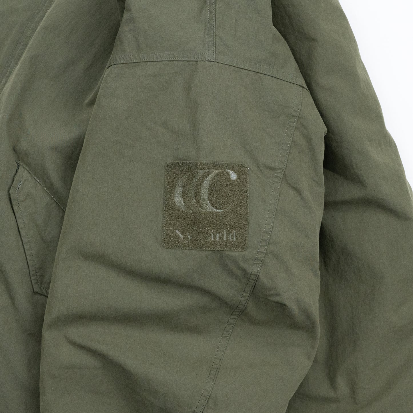 CLUMSY PICTURES SHORT M-65 FIELD PARKA - OLIVE DRAB