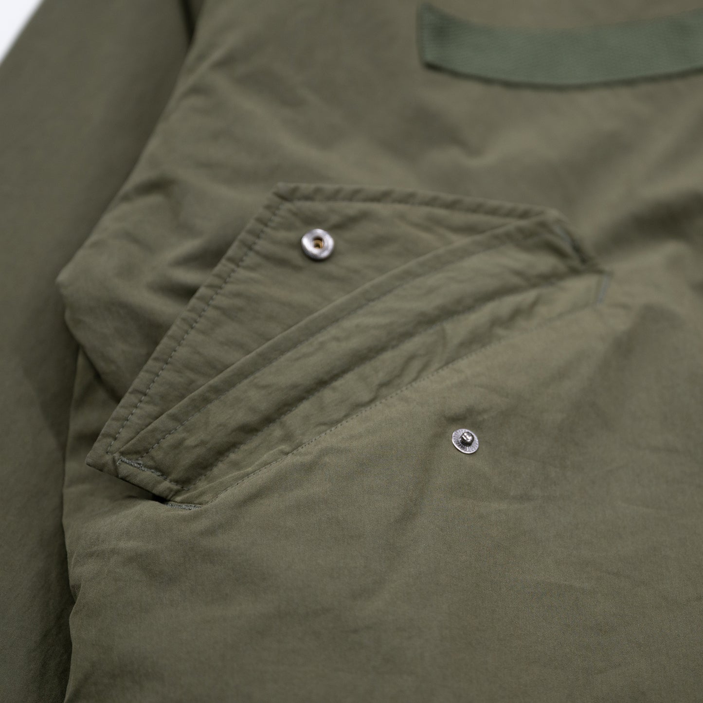 CLUMSY PICTURES SHORT M-65 FIELD PARKA - OLIVE DRAB