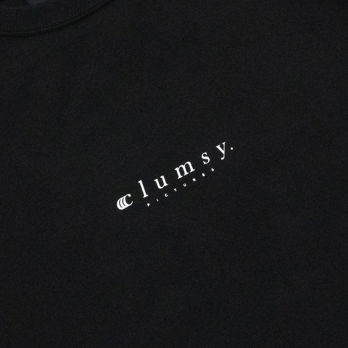 CLUMSY PICTURES VACATION S/S WIDE TEE - BLACK