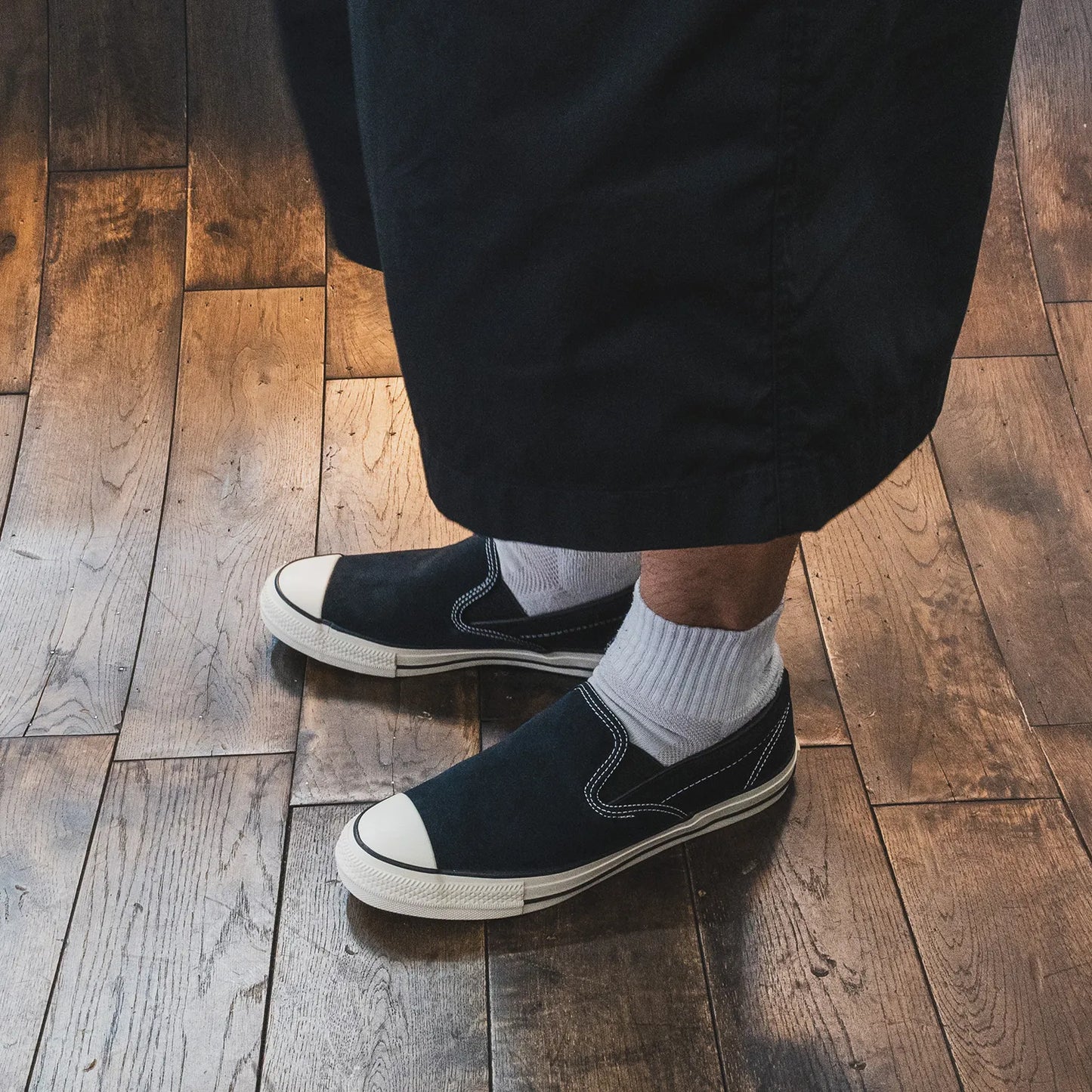 CONVERSE SKATEBOARDING / CS SLIP ON Ⅱ SK - NAVY/WHITE