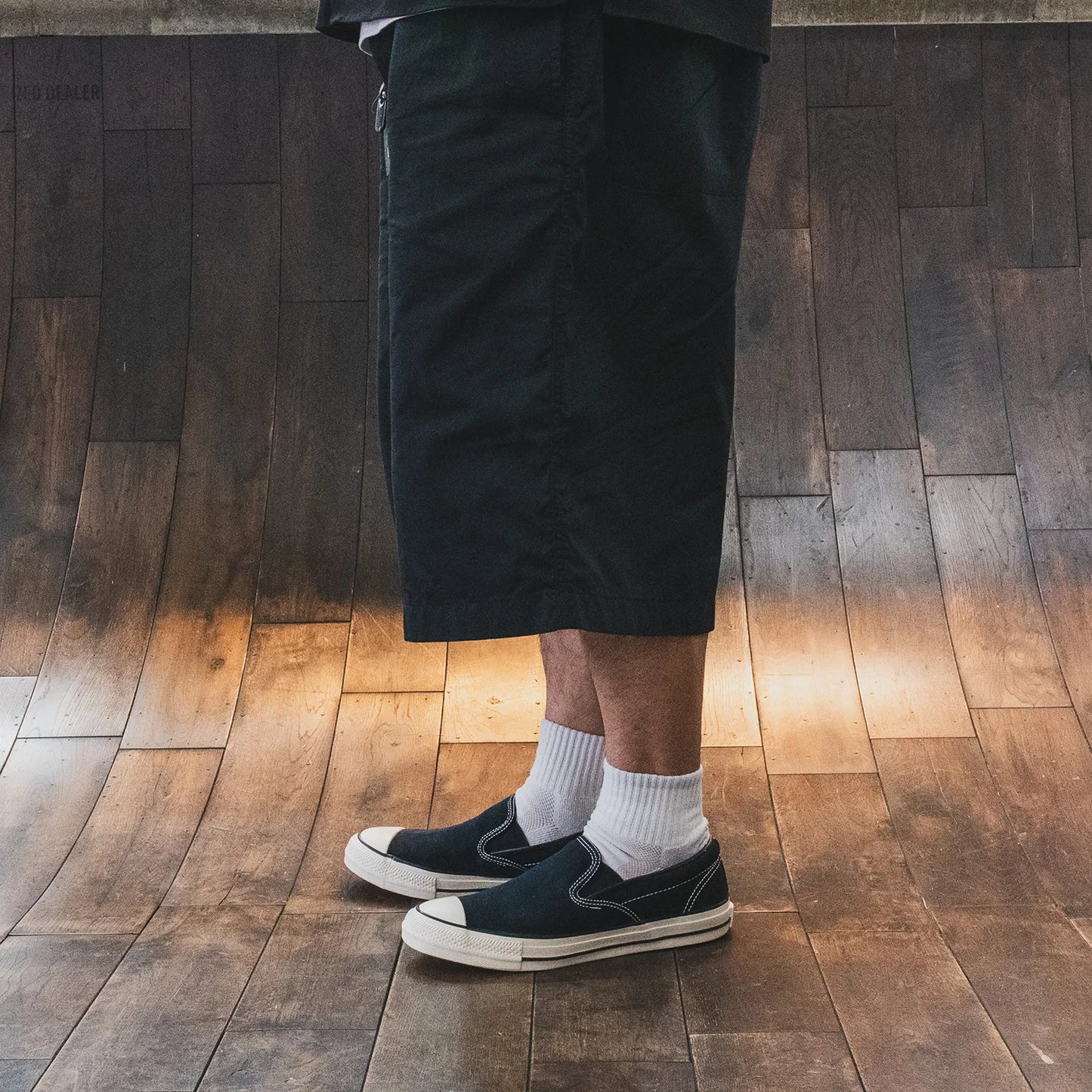 CONVERSE SKATEBOARDING / CS SLIP ON Ⅱ SK - NAVY/WHITE