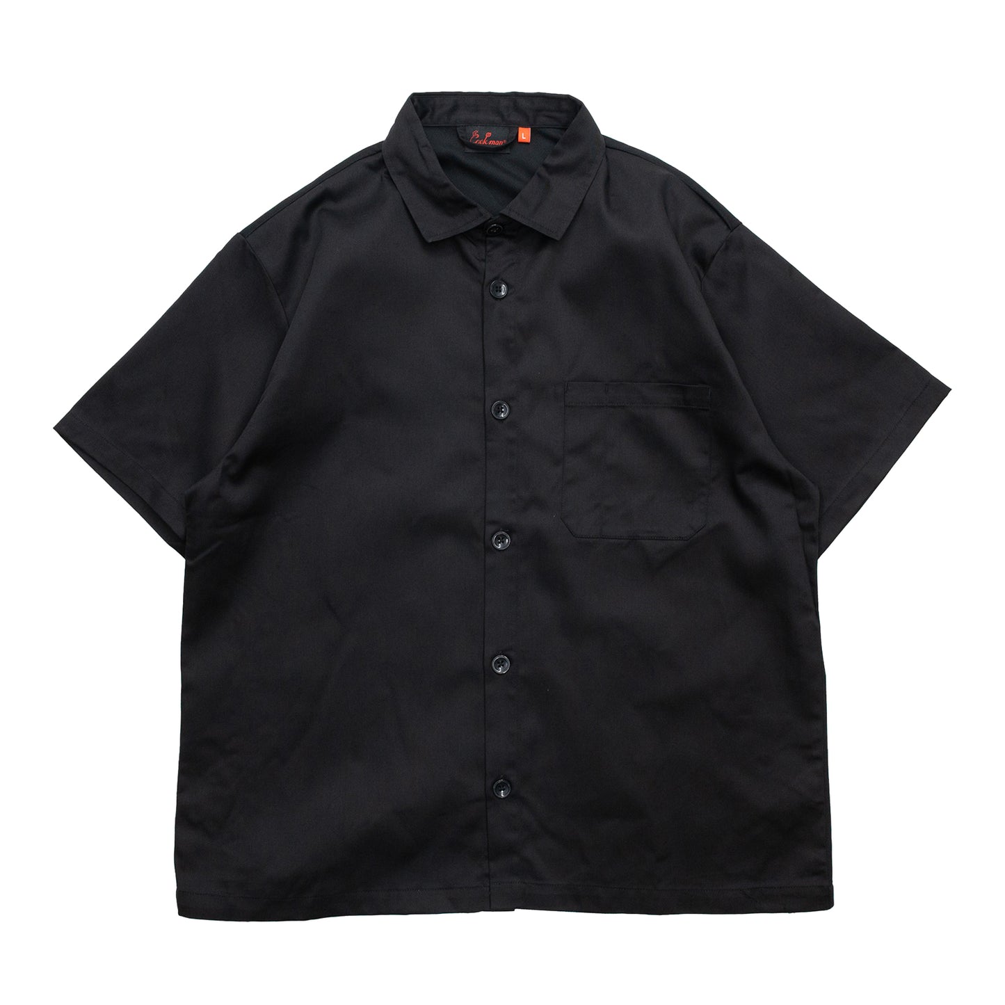 COOKMAN / BUSBOY MESH S/S SHIRTS - BLACK