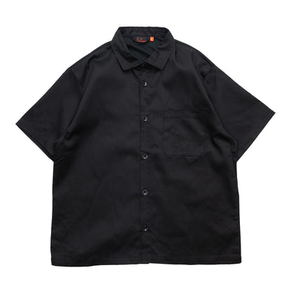 COOKMAN / BUSBOY MESH S/S SHIRTS - BLACK