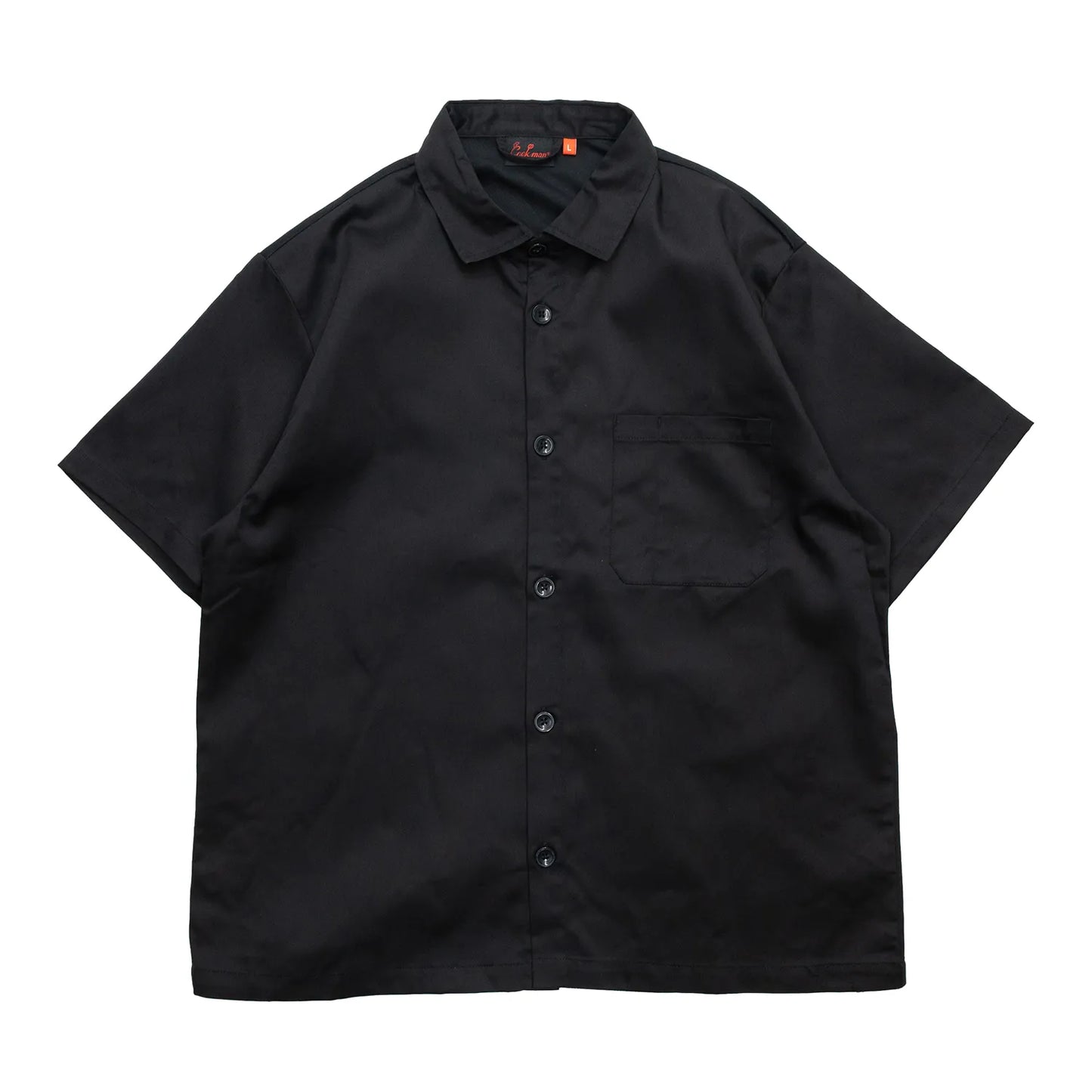 COOKMAN / BUSBOY MESH S/S SHIRTS - BLACK