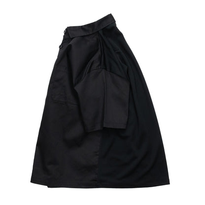 COOKMAN / BUSBOY MESH S/S SHIRTS - BLACK