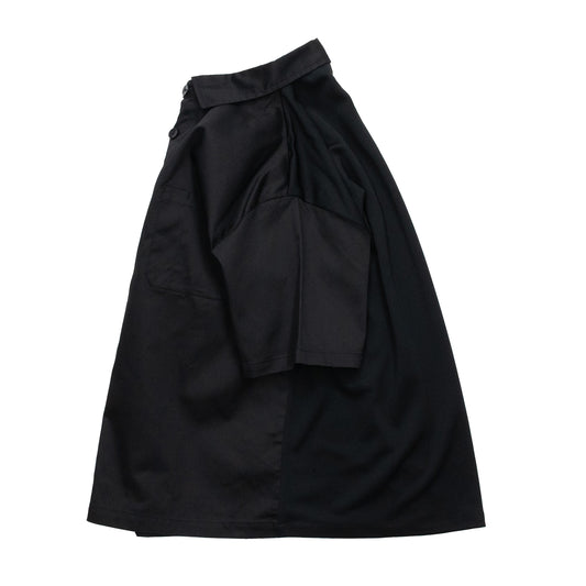 COOKMAN / BUSBOY MESH S/S SHIRTS - BLACK