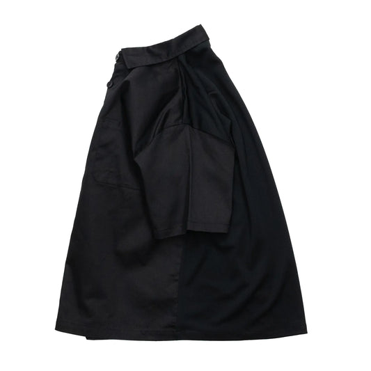 COOKMAN / BUSBOY MESH S/S SHIRTS - BLACK