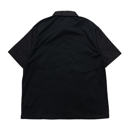 COOKMAN / BUSBOY MESH S/S SHIRTS - BLACK
