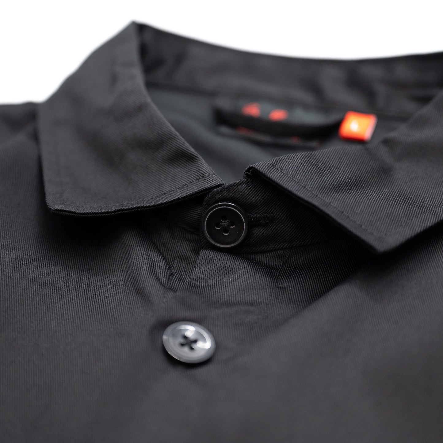 COOKMAN / BUSBOY MESH S/S SHIRTS - BLACK