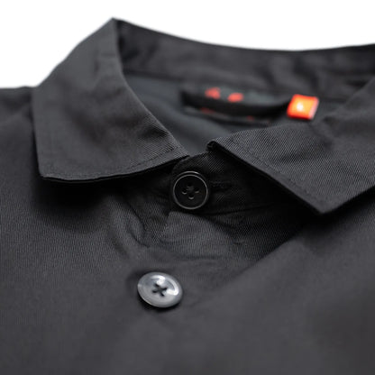 COOKMAN / BUSBOY MESH S/S SHIRTS - BLACK