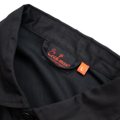 COOKMAN / BUSBOY MESH S/S SHIRTS - BLACK