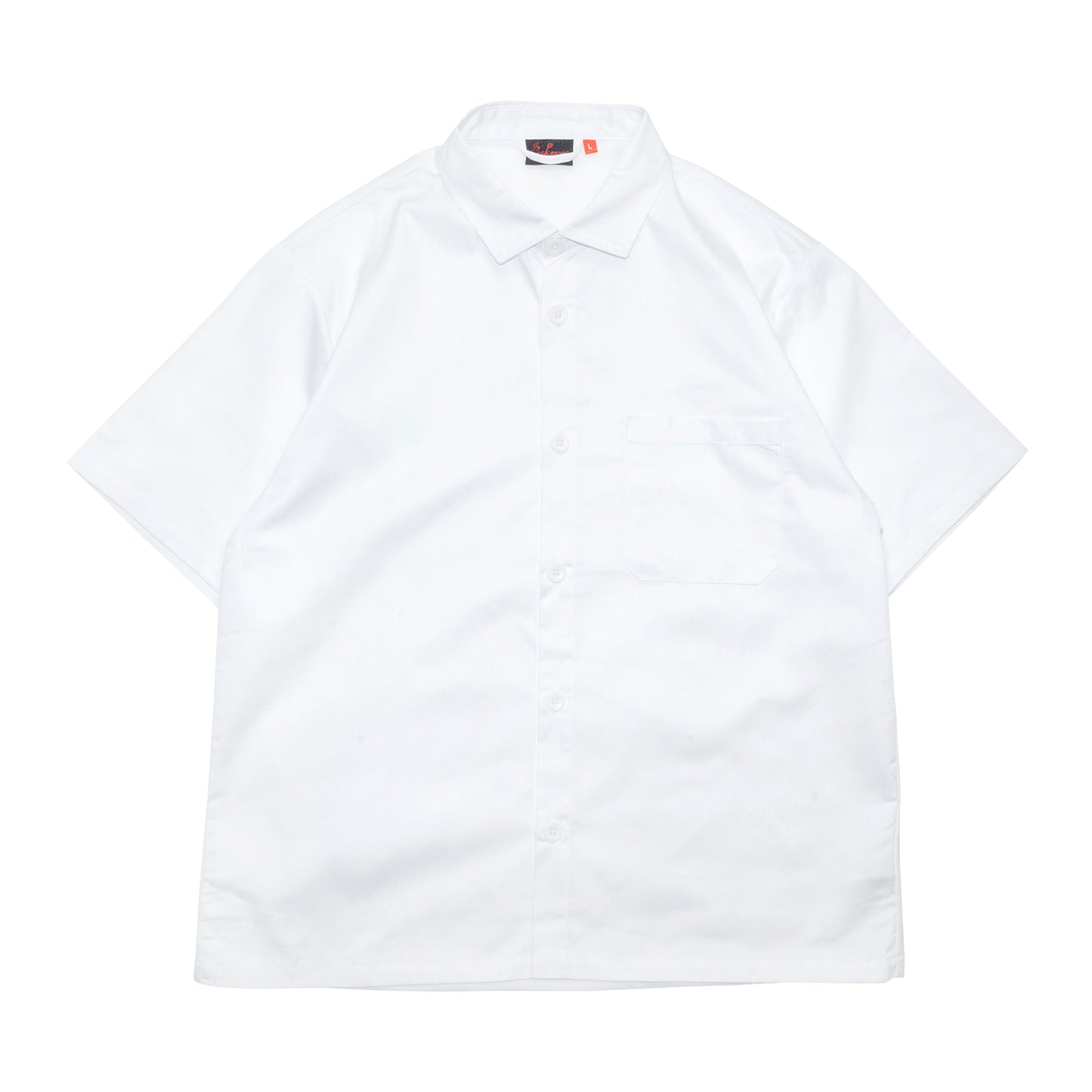 COOKMAN / BUSBOY MESH S/S SHIRTS - WHITE