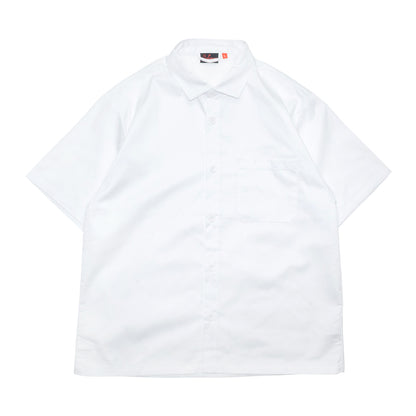 COOKMAN / BUSBOY MESH S/S SHIRTS - WHITE