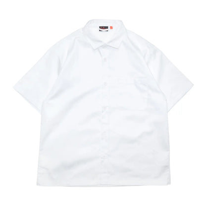 COOKMAN / BUSBOY MESH S/S SHIRTS - WHITE