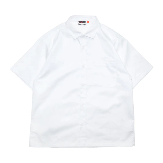 COOKMAN / BUSBOY MESH S/S SHIRTS - WHITE