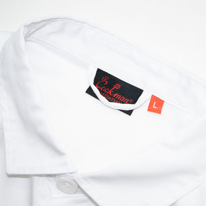 COOKMAN / BUSBOY MESH S/S SHIRTS - WHITE