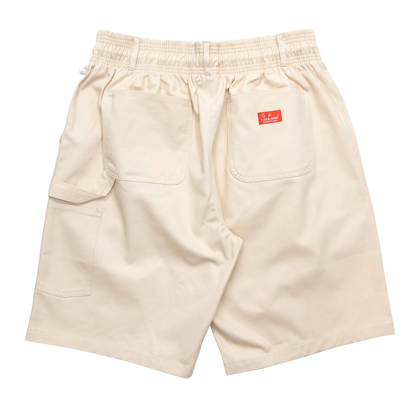 COOKMAN / CARPENTER'S HEAVY TWILL SHORTS - BEIGE