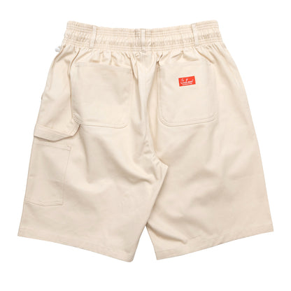 COOKMAN / CARPENTER'S HEAVY TWILL SHORTS - BEIGE