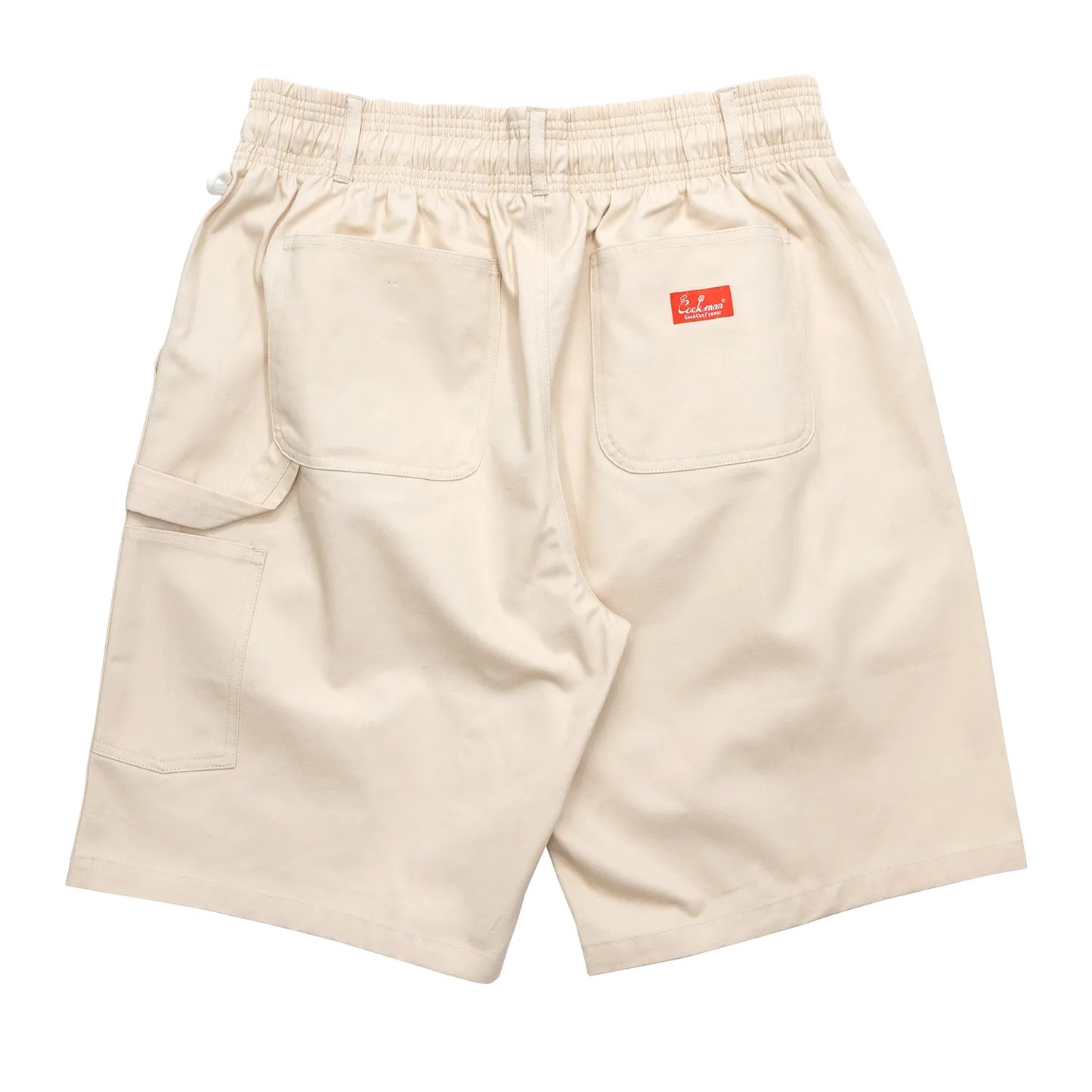 COOKMAN / CARPENTER'S HEAVY TWILL SHORTS - BEIGE