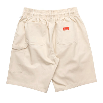 COOKMAN / CARPENTER'S HEAVY TWILL SHORTS - BEIGE
