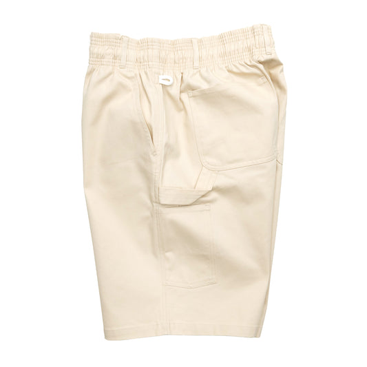 COOKMAN / CARPENTER'S HEAVY TWILL SHORTS - BEIGE