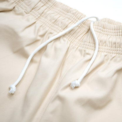 COOKMAN / CARPENTER'S HEAVY TWILL SHORTS - BEIGE