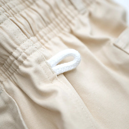 COOKMAN / CARPENTER'S HEAVY TWILL SHORTS - BEIGE