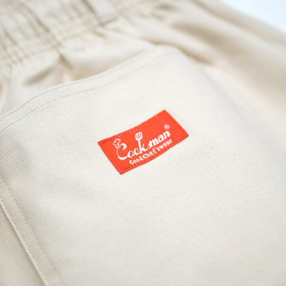 COOKMAN / CARPENTER'S HEAVY TWILL SHORTS - BEIGE