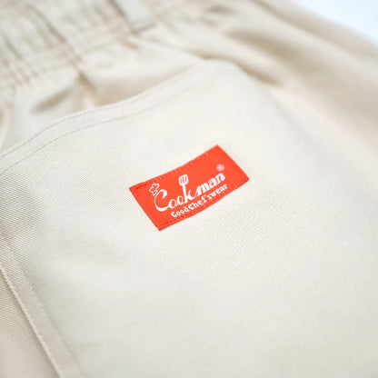 COOKMAN / CARPENTER'S HEAVY TWILL SHORTS - BEIGE