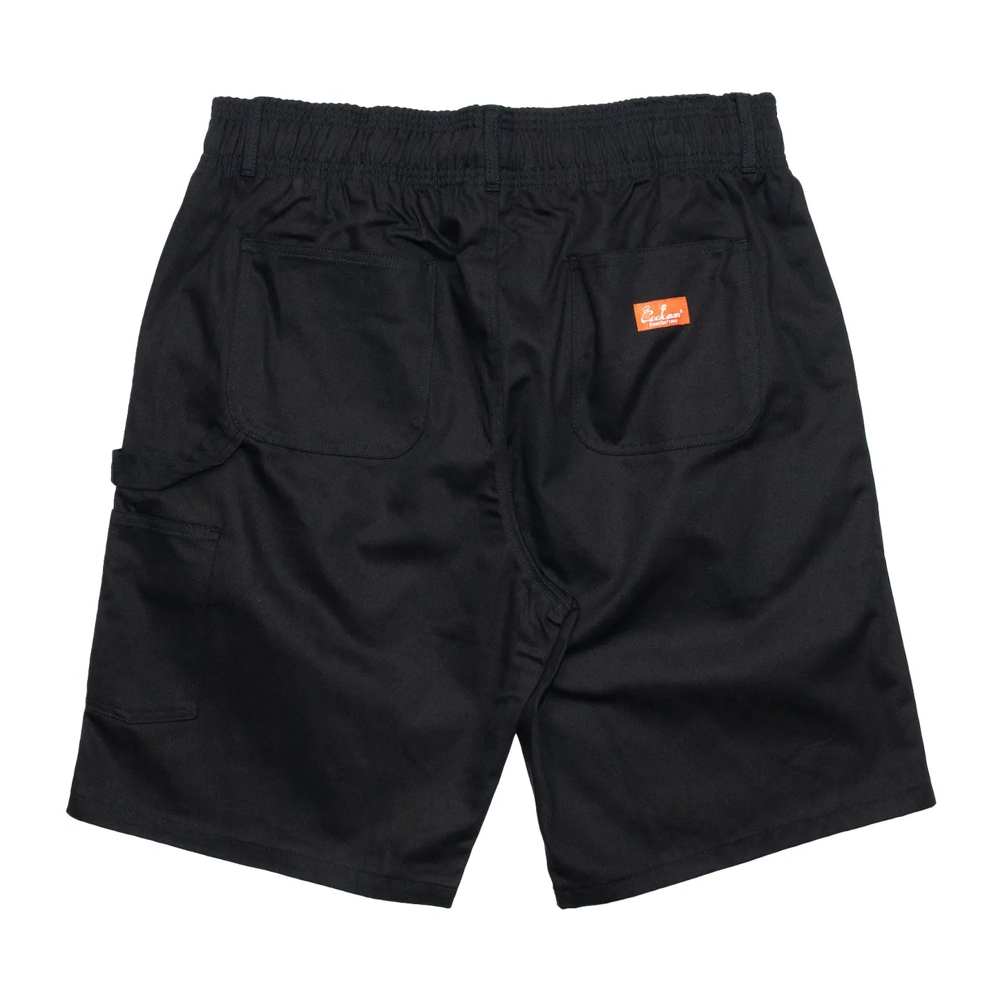 COOKMAN / CARPENTER'S HEAVY TWILL SHORTS - BLACK