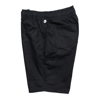 COOKMAN / CARPENTER'S HEAVY TWILL SHORTS - BLACK