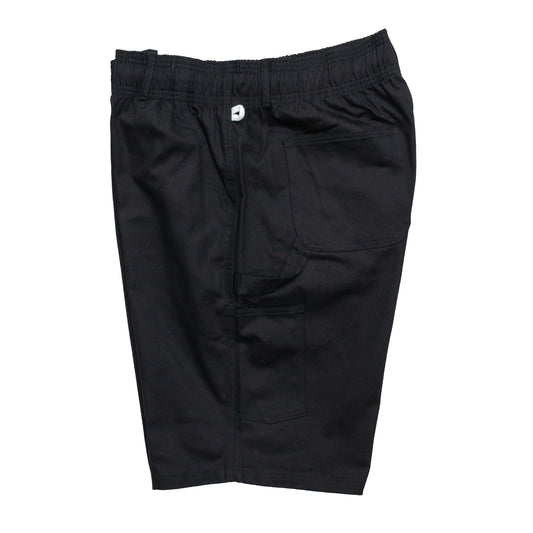 COOKMAN / CARPENTER'S HEAVY TWILL SHORTS - BLACK