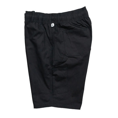 COOKMAN / CARPENTER'S HEAVY TWILL SHORTS - BLACK