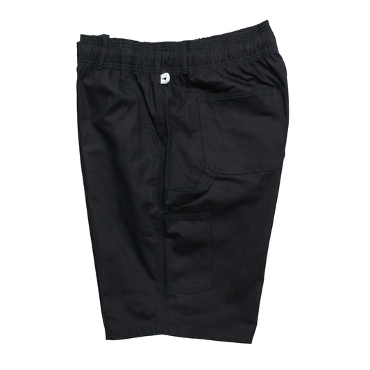 COOKMAN / CARPENTER'S HEAVY TWILL SHORTS - BLACK