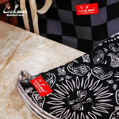 COOKMAN / PAISLEY MITTEN - BLACK