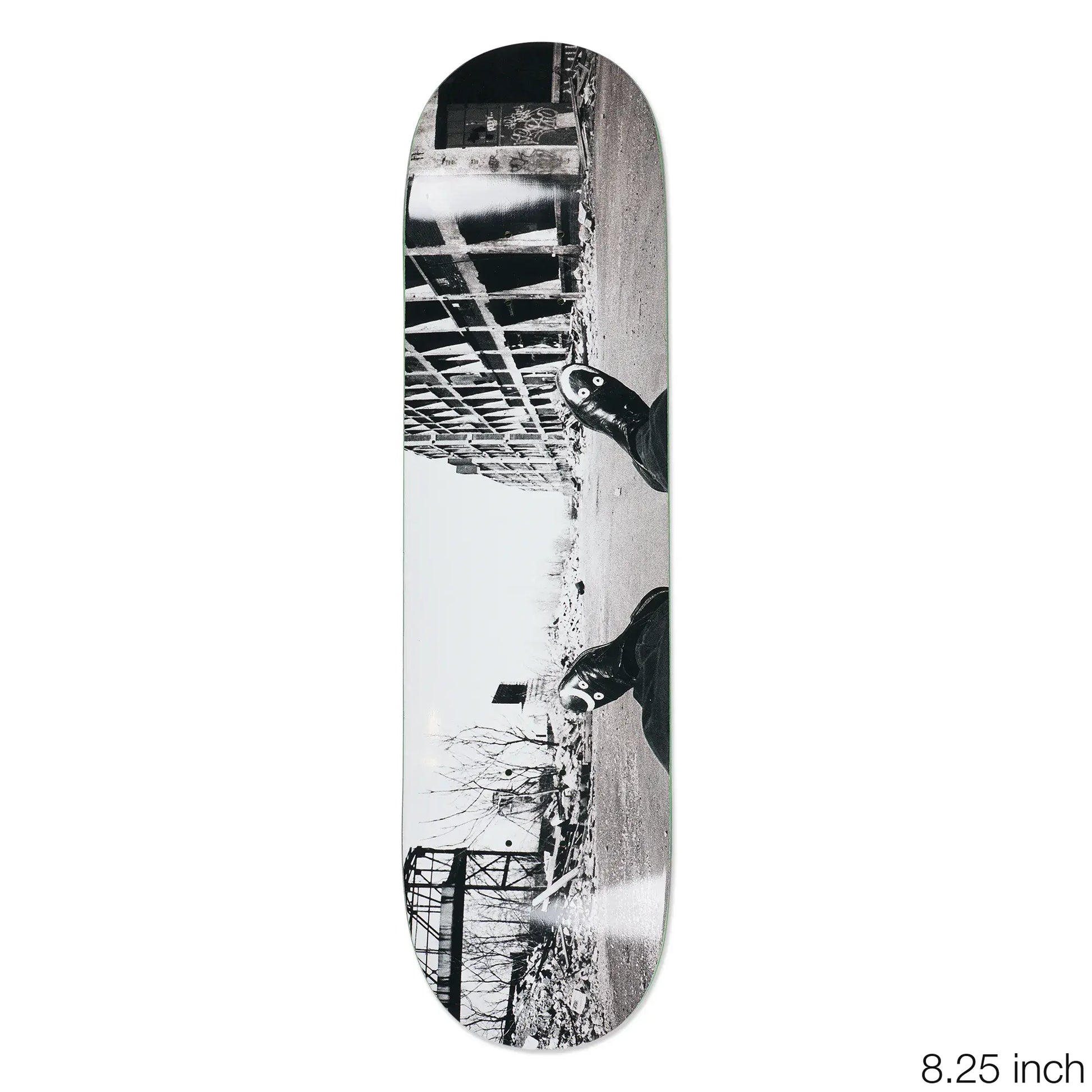 Polar Skate Co(ポーラー)のTEAMモデルのスケボー・スケートボードデッキ「HAPPY & SAD DETROIT」の8.25インチのメイングラフィックの写真