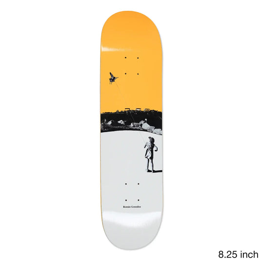 POLAR SKATE CO / ROMAN GONZALEZ | KITE YELLOW - 8.25