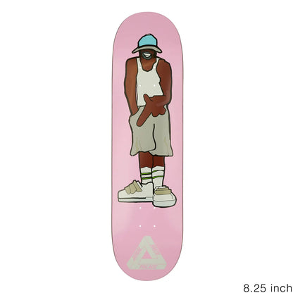 PALACE(パレス)のプロライダー「Jamal Smith」モデルのスケボー・スケートボードデッキ「JAMAL PRO SUMMER 25 - 8.25インチ」のメイングラフィックの写真