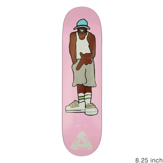 PALACE(パレス)のプロライダー「Jamal Smith」モデルのスケボー・スケートボードデッキ「JAMAL PRO SUMMER 25 - 8.25インチ」のメイングラフィックの写真