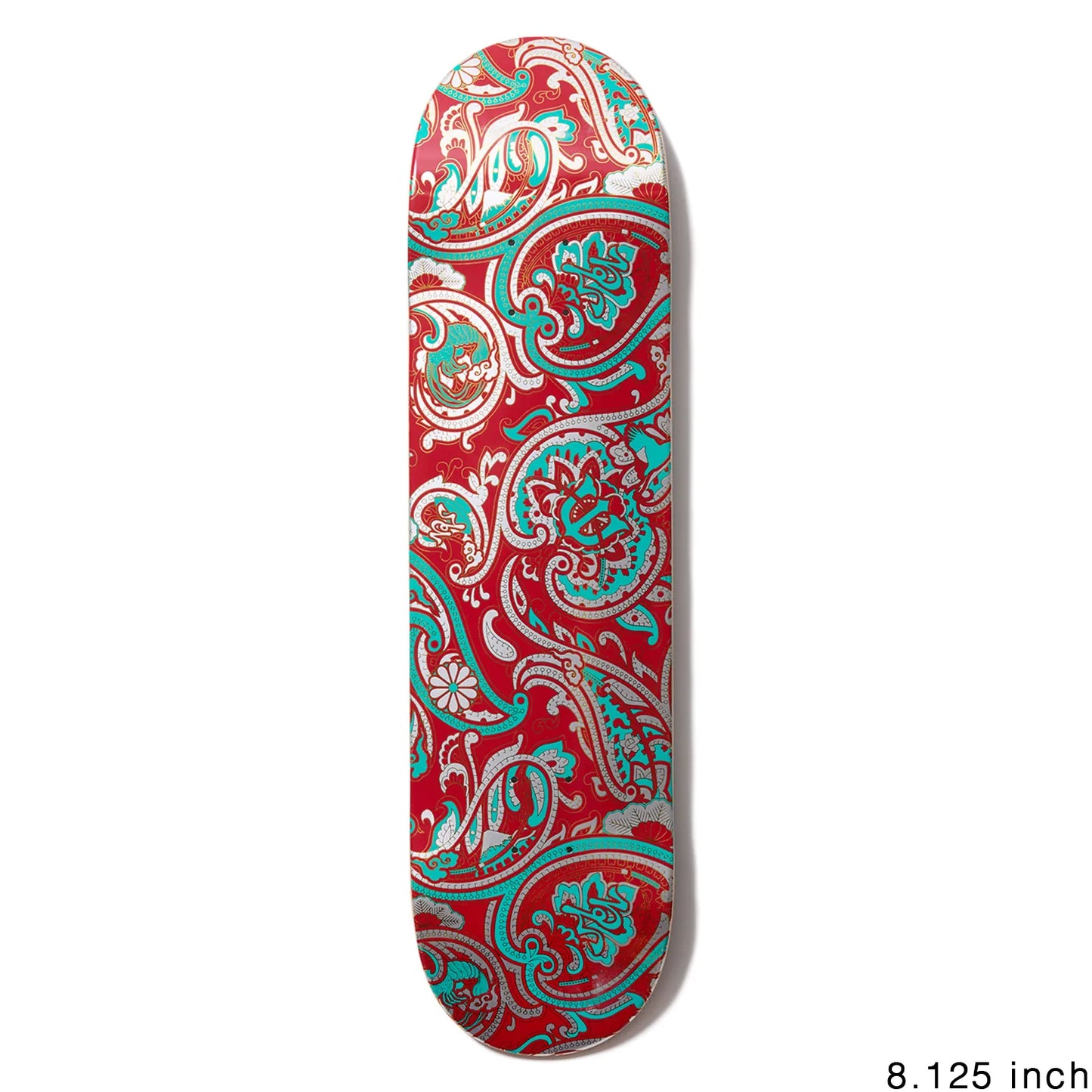 EVISEN TEAM PAISLEY RED TURQUOISE - 8.125